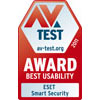 ESET Smart Security 5 получает награду Best Usability 2011 от AV-Test за минимальное потребление системных ресурсов ESET Smart Security 5 получает награду Best Usability 2011 от AV-Test за минимальное потребление системных ресурсов