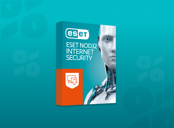 Продлите ESET NOD32 Internet Security со скидкой!